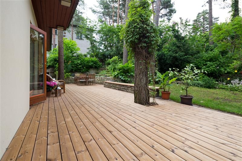 Thermory Pine Decking