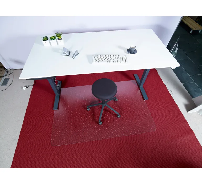 ZUBSILBODN JOKA Bodenschutzmatte mit Noppen für Teppichböden, 100% Polycarbonat