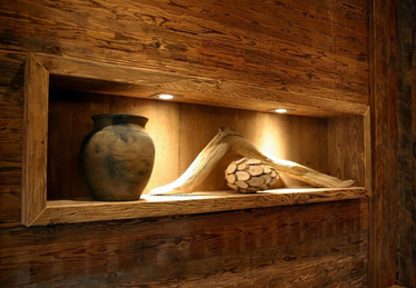 Furnierte Möbelbauplatten