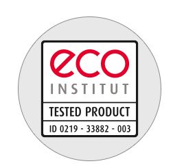 Znak jakości ECO Institut dla niskoemisyjnych i certyfikowanych podłóg drewnianych Ativo