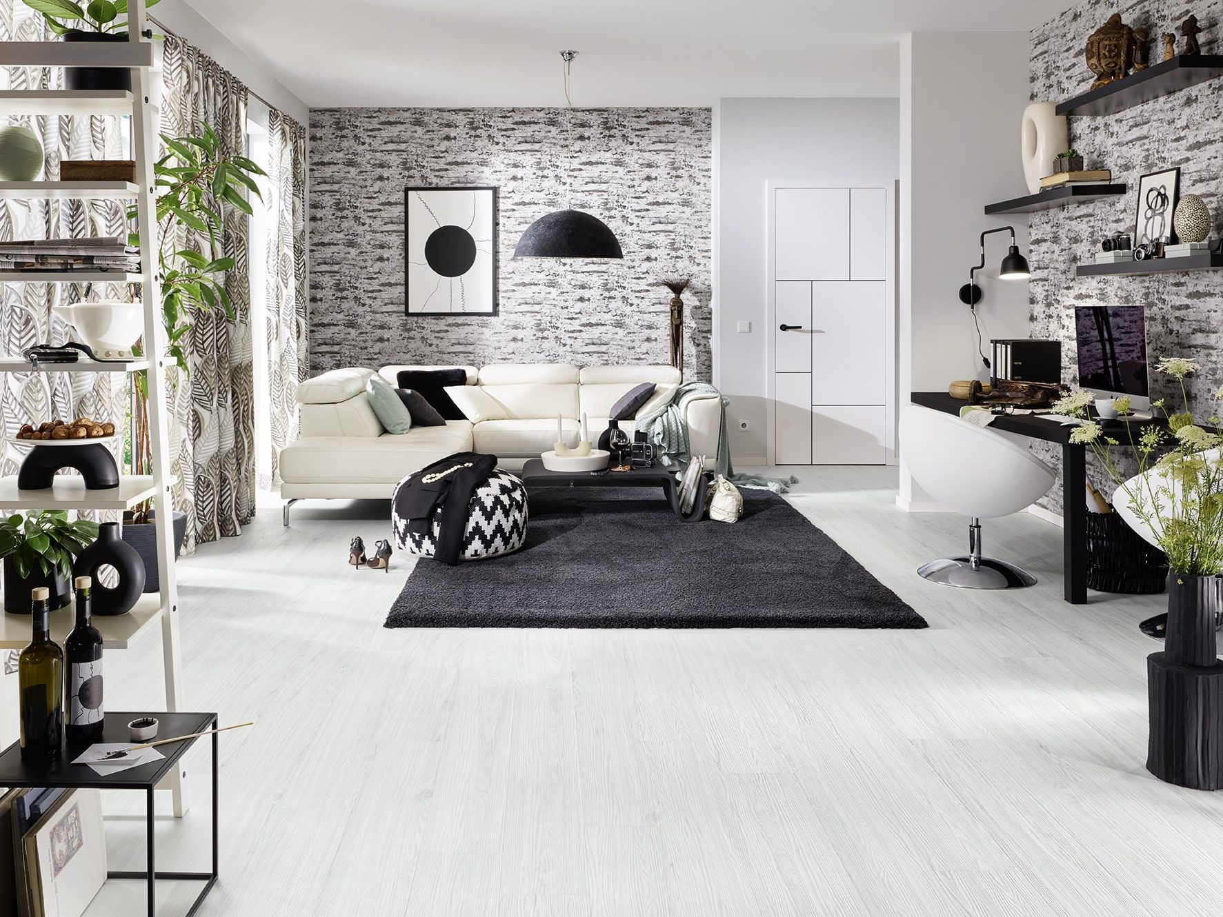 INKU Teppichboden Eskada 78 aus der Deluxe Balance Kollektion – moderne Eleganz für puristische Raumkonzepte