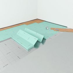 INKU JK124 XPS-Profi-Trittschalldämmung für Laminat-, Parkett- und Korkböden