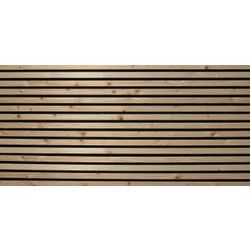 JOKA PARO AKUSTIK Echtholzpaneel GEPRÄGT 2400 x 600 x 20 mm, 2 Paneele/Paket