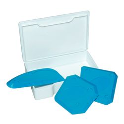 INKU Silikonspachtel 3er-Set 2010049 Fugi-Fix