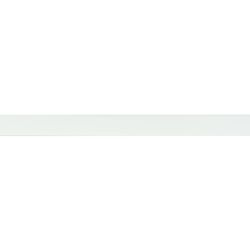 INKU PARO Abschl. PAL211 Weiss ähn.9016 28x65mm lack. - Träger MDF schw.L-Form