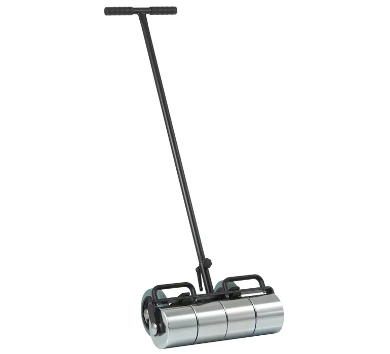 Andrückwalze 50 kg 4-tlg. inkl. Fahrgestell