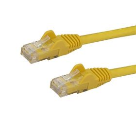 StarTech.com 5m Cat6 Snagless RJ45 Ethernet Netzwerkkabel - Gelb, 5 m, Cat6, U/UTP (UTP), RJ-45, RJ-45, Gelb