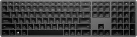 HP 975 Drahtlose Dual-Mode-Tastatur, Volle Größe (100%), Kabellos, RF Wireless + Bluetooth, Mechanischer Switch, QWERTY, Schwarz