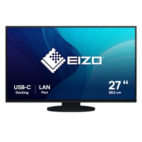 EIZO FlexScan EV2795-BK, 68,6 cm (27"), 2560 x 1440 Pixel, Quad HD, LCD, 5 ms, Schwarz