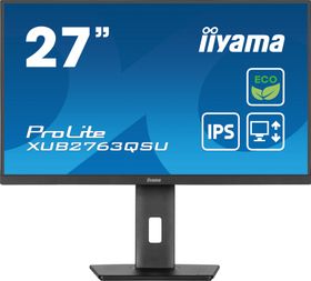 Iiyama ProLite XUB2763QSU-B1, 68,6 cm (27&quot;), 2560 x 1440 Pixel, Full HD, LED, 2 ms, Schwarz
