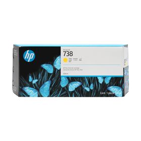 HP 738 DesignJet Druckerpatrone Gelb, 300 ml, HP DesignJet T850, T950, Gelb, 283 mm, 41 mm, 118 mm, 454 g