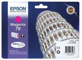 Epson Tower of Pisa Tintenpatrone 79 Magenta, Standardertrag, Magenta, Tinte auf Pigmentbasis, 1 Stück(e)