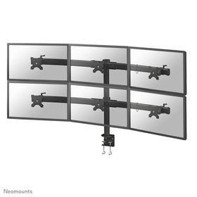 Neomounts FPMA-D700D6 Monitorarm 19-27&quot;, Klemme, 48,3 cm (19&quot;), 68,6 cm (27&quot;), 100 x 100 mm, Höhenverstellung, Schwarz