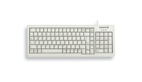 Cherry XS , Volle Größe (100%), Kabelgebunden, USB, QWERTZ, Grau