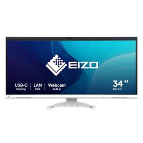 EIZO FlexScan EV3450XC-WT, 86,6 cm (34.1"), 3440 x 1440 Pixel, UltraWide Quad HD, LCD, 5 ms, Weiß