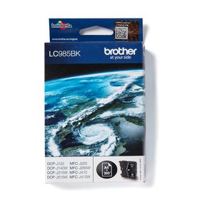 Brother LC985BK, Schwarz, 1 Stück(e), 300 Seiten, Einzelpackung