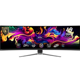 MSI MPG 491CQPDE QD-OLED, 124,5 cm (49"), 5120 x 1440 Pixel, DQHD, QD-OLED, 0,03 ms, Schwarz
