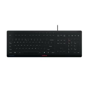 Cherry JK-8502EU-2, Kabelgebunden, USB, QWERTY, Schwarz
