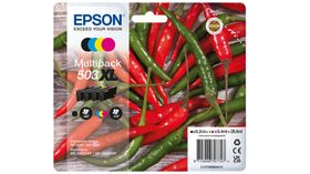 Epson 503XL, Hohe (XL-) Ausbeute, 9,2 ml, 6,4 ml, 550 Seiten, 4 Stück(e), Multipack