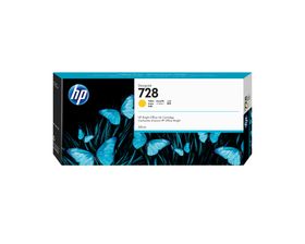 HP 728 Gelb DesignJet Druckerpatrone, 300 ml, HP DesignJet T730, T830, Tintenstrahldrucker, Gelb, F9K15A, Singapur, 283 mm