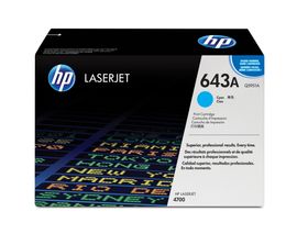 HP 643A Cyan Original LaserJet Tonerkartusche, 10000 Seiten, Cyan, 1 Stück(e)