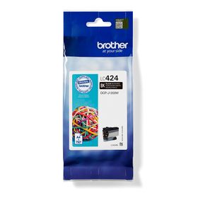 Brother LC424BK, Schwarz, 1 Stück(e), 750 Seiten, Einzelpackung
