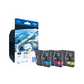 Brother LC-985 C/M/Y - Tinte auf Pigmentbasis - 3 Stück(e) - Multipack