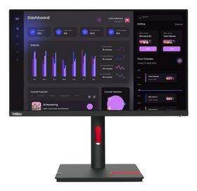 Lenovo ThinkVision T24i-30, 60,5 cm (23.8&quot;), 1920 x 1080 Pixel, Full HD, LED, 6 ms, Schwarz