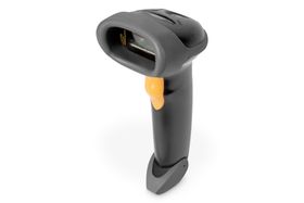DIGITUS 1D Barcode Handscanner, Tragbares Barcodelesegerät, 1D, Linear, Codabar, Code 128, Code 32, Code 39, Code 93, EAN 128, EAN-13, EAN-8, GS1 DataBar, GS1-128..., -45 - 45°, 30 cm