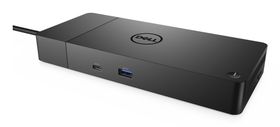 Dell Dockingstation – WD19S 130 W, Kabelgebunden, USB 3.2 Gen 2 (3.1 Gen 2) Type-C, 10,100,1000 Mbit/s, Schwarz, 5120 x 2880 Pixel, Gleichstrom