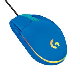 Logitech G 910-005798, USB Typ-A, 8000 DPI, 1 ms, Blau