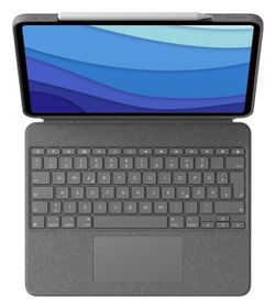 Logitech 920-010208, QWERTZ, Deutsch, Trackpad, 1,9 cm, 1 mm, Apple