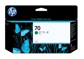 HP 70 Grün Druckerpatrone, 130 ml, HP Designjet Z2100, Z3100, Z3200 Photo, Grün, C9457A, Business, Singapur, 40 mm