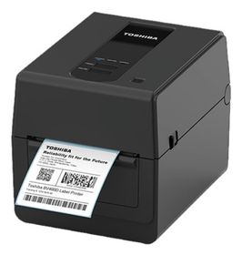 Toshiba BV420D, Thermodirekt, 300 x 300 DPI, 127 mm/sek, Verkabelt &amp; Kabellos, Schwarz