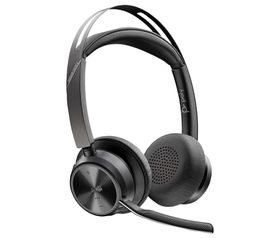 HP POLY Voyager Focus 2, für Microsoft Teams zertifiziertes USB-C Headset, Kabellos, Büro/Callcenter, 115 g, Kopfhörer, Schwarz