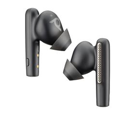 Poly Voyager Free 60 UC M Carbon Black Earbuds +BT700 USB-A Adapter +Basic-Ladeetui, Kabellos, Anrufe/Musik, Kopfhörer, Schwarz