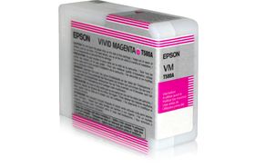 Epson Singlepack Vivid Magenta T580A00, Lebendiges Magenta, Tinte auf Pigmentbasis, 80 ml, 1 Stück(e)