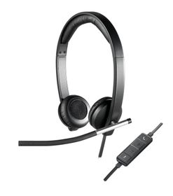 Logitech 981-000519, Kabelgebunden, Büro/Callcenter, 50 - 10000 Hz, 120 g, Kopfhörer, Schwarz, Silber