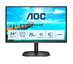 AOC B2 24B2XHM2, 60,5 cm (23.8&quot;), 1920 x 1080 Pixel, Full HD, LCD, 4 ms, Schwarz