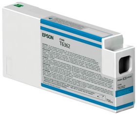 Epson Singlepack Cyan T636200 UltraChrome HDR, 700 ml, Cyan, 700 ml, 1 Stück(e)