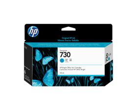 HP 730 DesignJet Druckerpatrone Cyan 130 ml, HP DesignJet T1700, Tintenstrahldrucker, Cyan, P2V62A, Business, Singapur