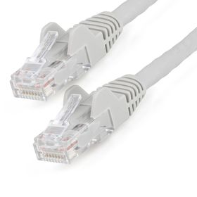 StarTech.com N6LPATCH1MGR, 1 m, Cat6, U/UTP (UTP), RJ-45, RJ-45, Grau