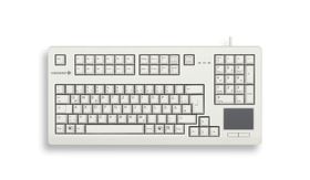 Cherry TouchBoard G80-11900, Volle Größe (100%), Kabelgebunden, USB, Mechanischer Switch, QWERTY, Grau