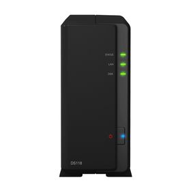 Synology DiskStation DS118, NAS, Kompakt, Realtek, RTD1296, 1 GB, DDR4