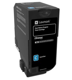 Lexmark 74C20C0, 3000 Seiten, Cyan, 1 Stück(e)