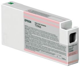Epson Singlepack Vivid Light Magenta T596600 UltraChrome HDR, 350 ml, Lebendiges helles Magenta, Tinte auf Pigmentbasis, 1 Stück(e)