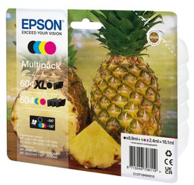 Epson 604XL, Hohe (XL-) Ausbeute, 8,9 ml, 2,4 ml, 4 Stück(e), Multipack