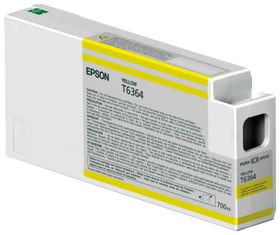 Epson Singlepack Yellow T636400 UltraChrome HDR, 700 ml, Gelb, Tinte auf Pigmentbasis, 700 ml, 1 Stück(e)