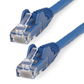 StarTech.com N6LPATCH2MBL, 2 m, Cat6, U/UTP (UTP), RJ-45, RJ-45, Blau