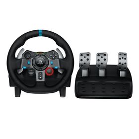Logitech G 941-000112, Lenkrad + Pedale, PC, PlayStation 4, PlayStation 5, Playstation 3, D-Pad, Analog, Kabelgebunden, USB